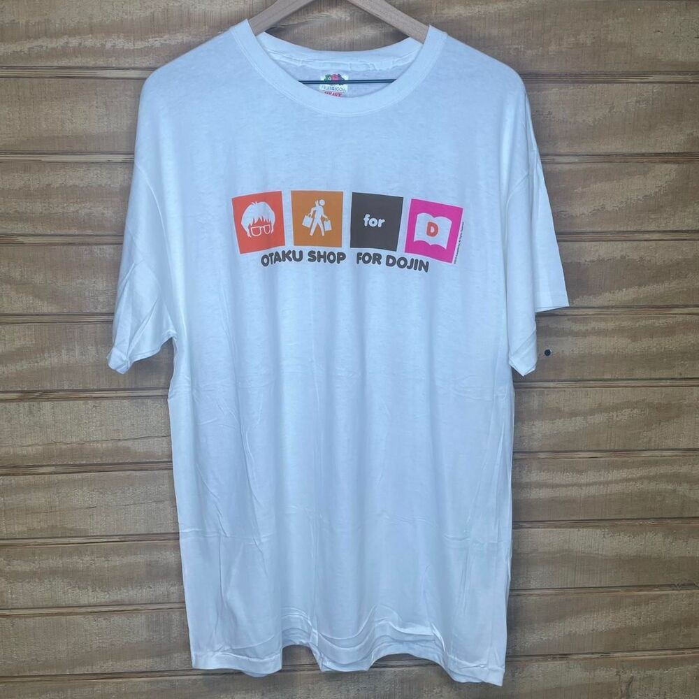 Y2K 2010 Otaku Shop For Dojin Anime Dunkin Donuts T-shirt Size: XL